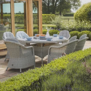 Oxford 6 Seat Oval Dining Set