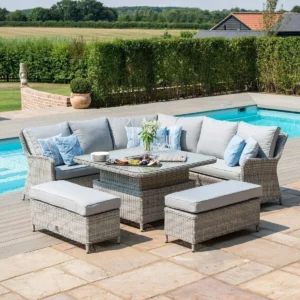 Oxford-Royal-Rattan-Corner-Dining-Sofa-Set-1-1 Oxford Royal Rattan Corner Dining Sofa Set